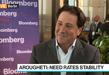 Michael Arougheti on Bloomberg TV at SuperReturn Berlin 2023