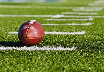 football on field